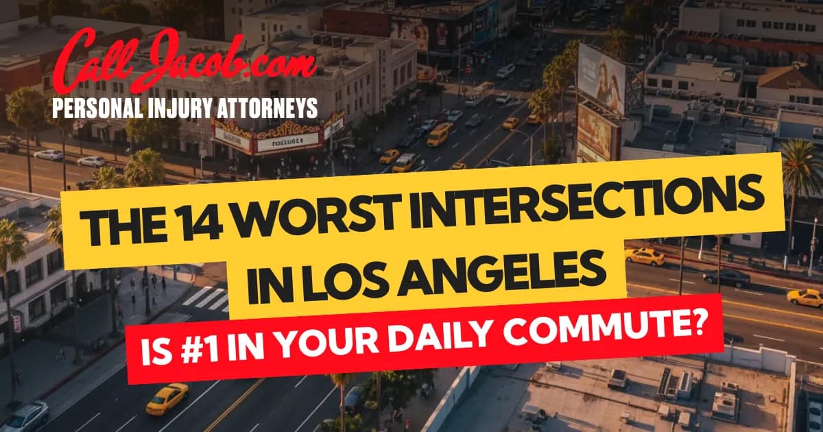 14 Worst Intersections in los Angeles
