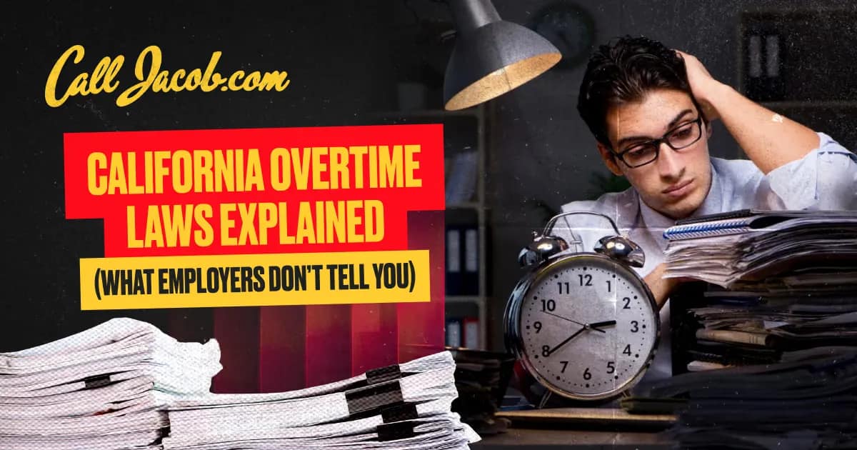 California Overtime Laws Explained (What Employers Don’t Tell You)