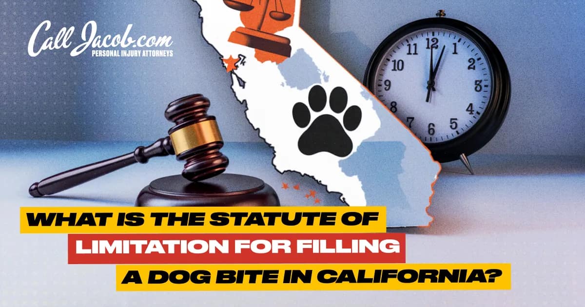 California Dog Bite Filing Deadline
