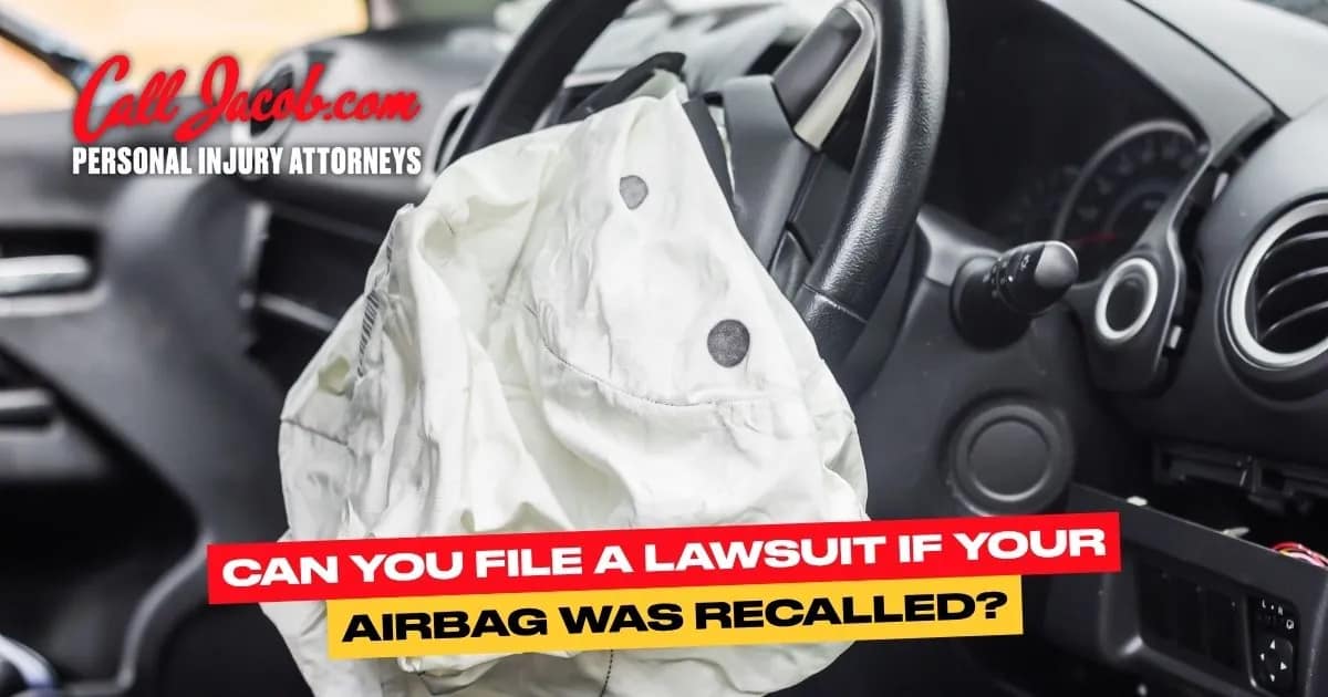 Can You File a Lawsuit if Your Airbag Was Recalled