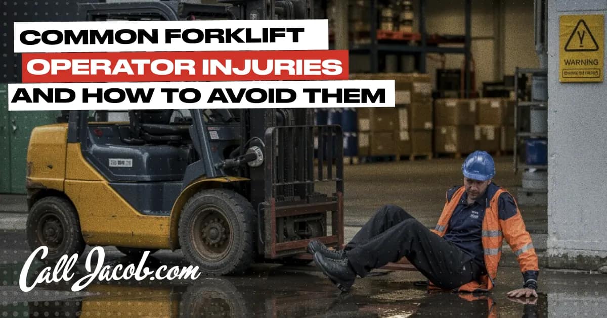 Common Forklift Operator Injuries