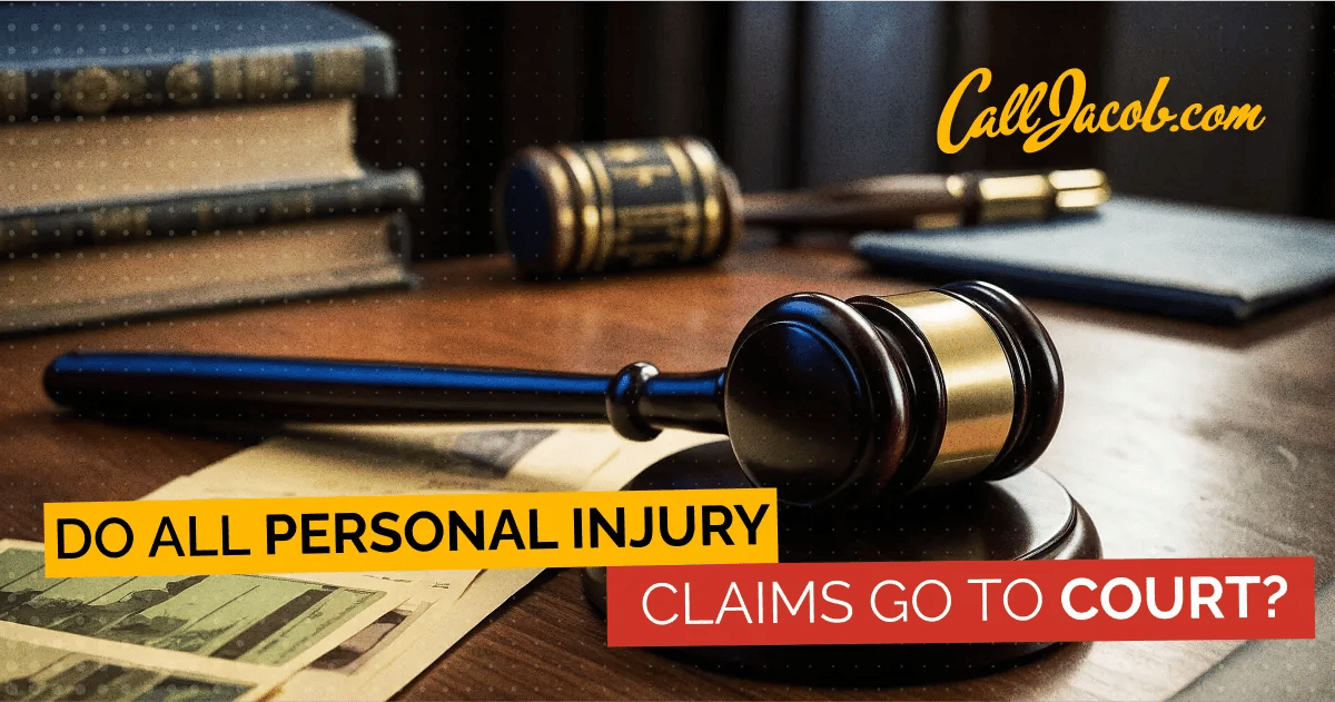 Do All Personal Injury Claims Go to Court