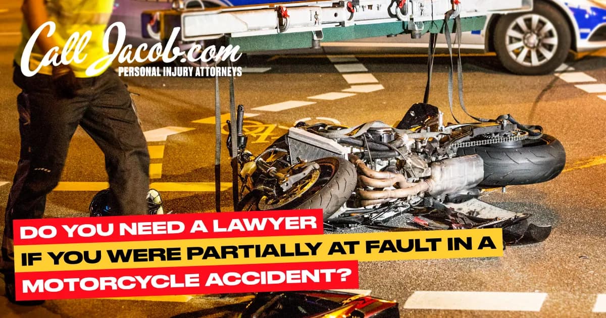 Shared Fault in a Motorcycle Accident