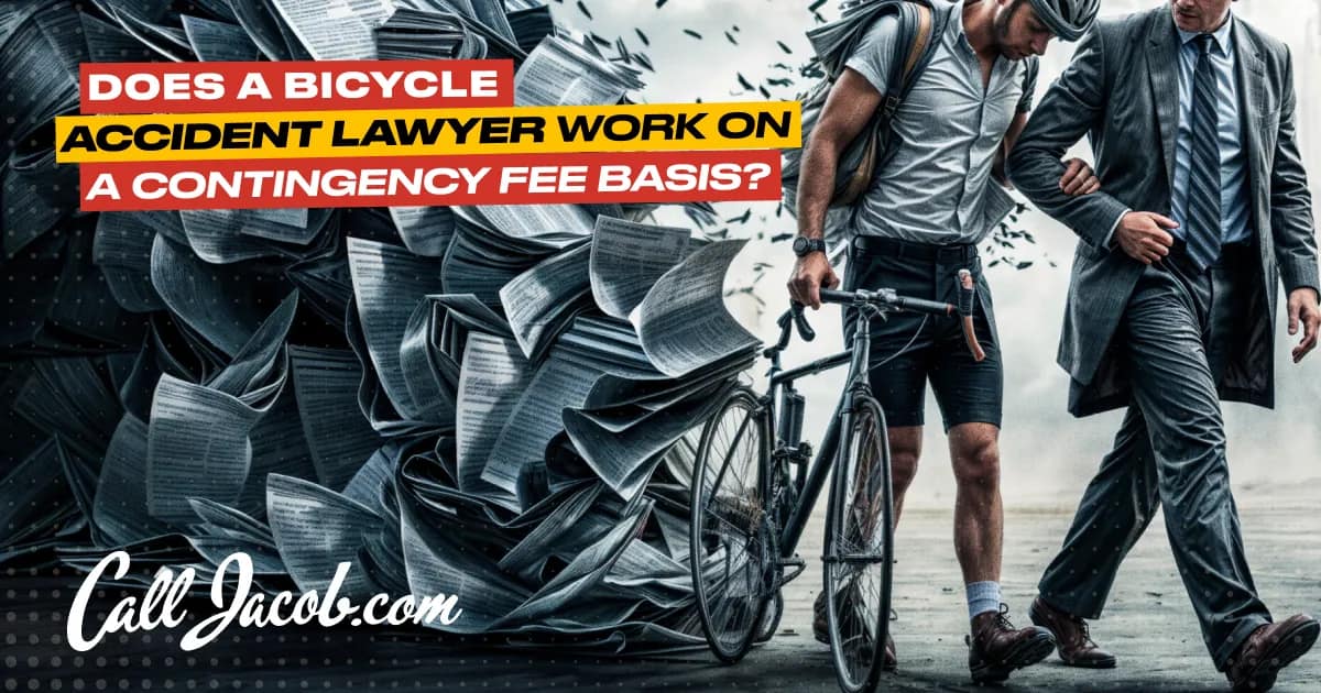 Bicycle Accident Lawyer Contingency Fees