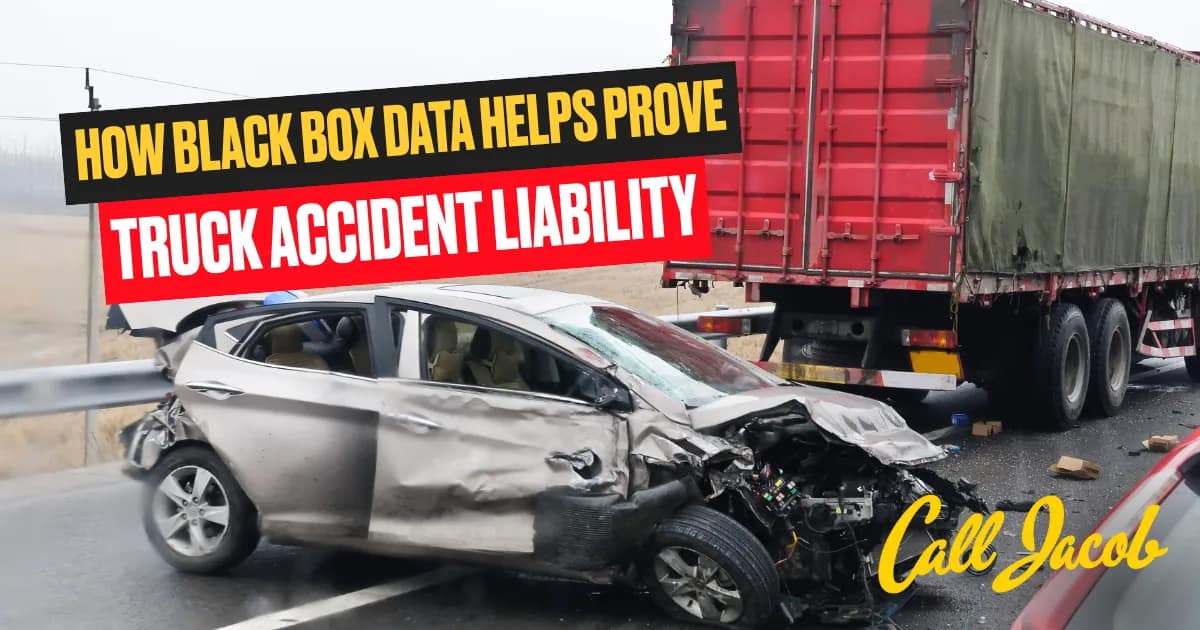 Truck Black Box Data and Crash Liability