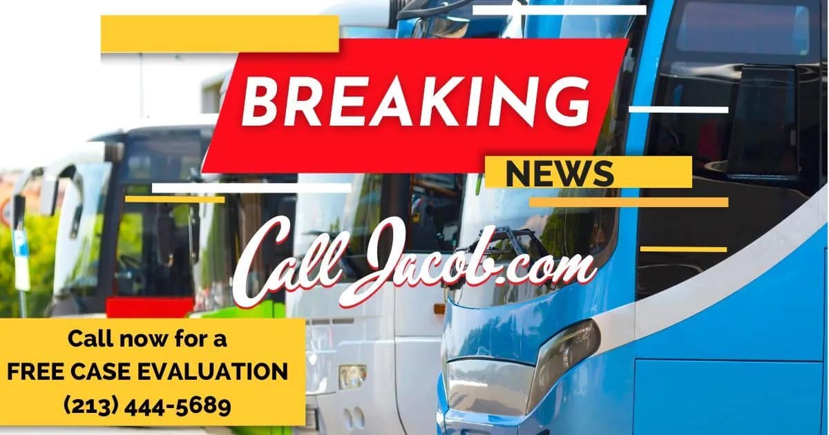 Metro Rail Train and Usc Bus Collide in los Angeles