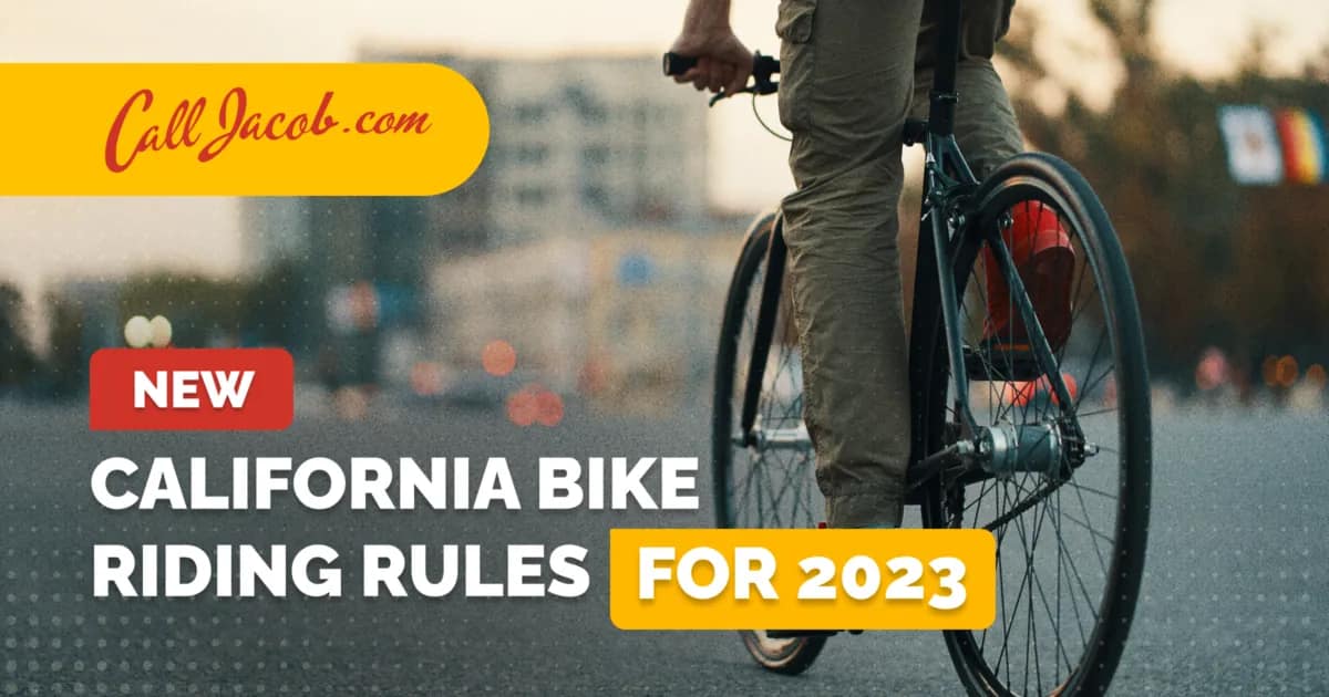 New California Bike Riding Rules for 2023
