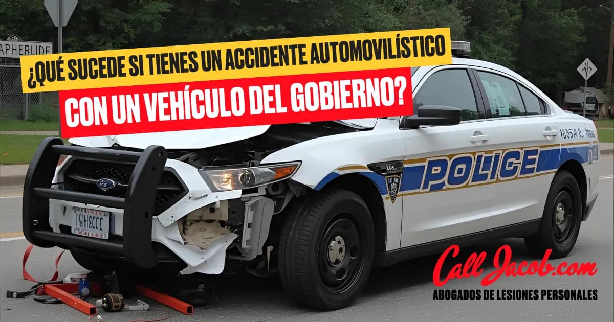 Accidentes con Vehículos del Gobierno