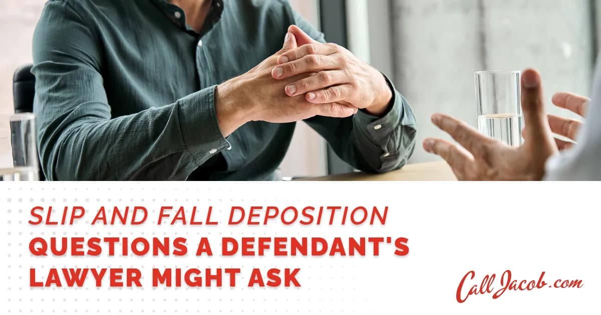 Slip-and-Fall Deposition Questions to Expect