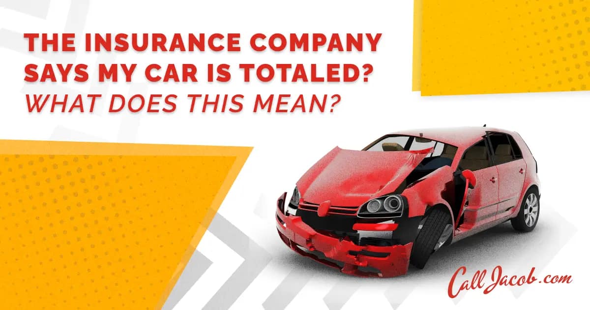 What It Means When an Insurer Totals Your Car