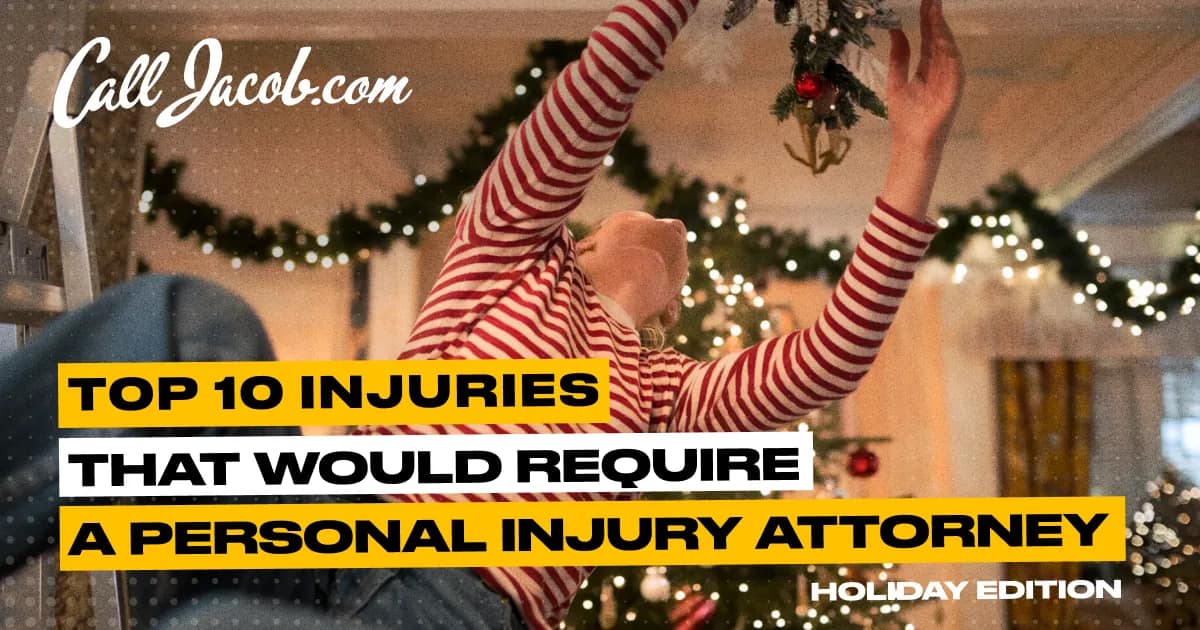 Top 10 Holiday Personal Injury Hazards
