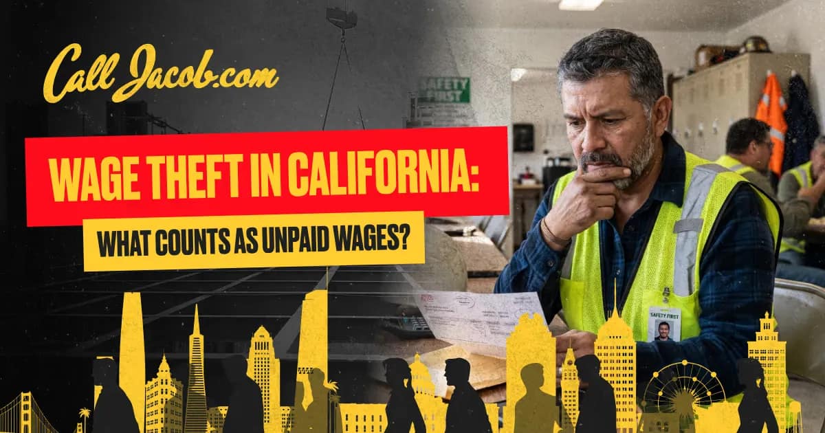 Wage Theft in California: What Counts as Unpaid Wages?