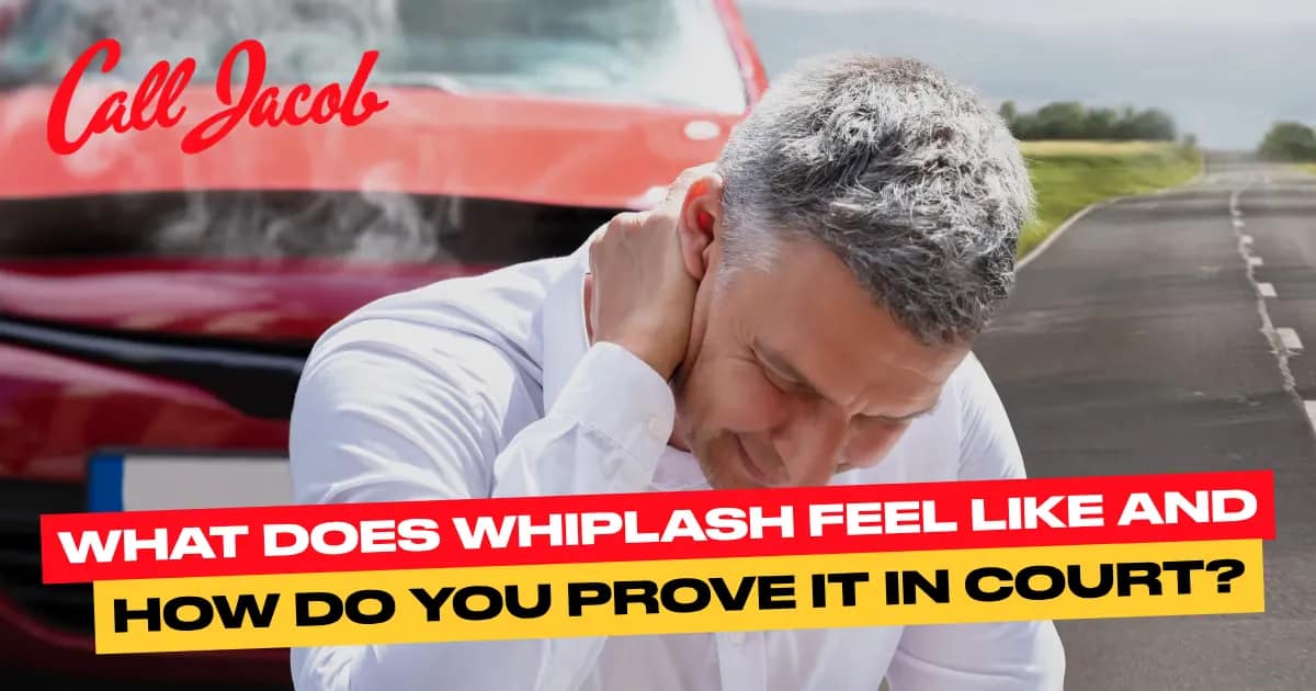 Whiplash Symptoms and Evidence for Court