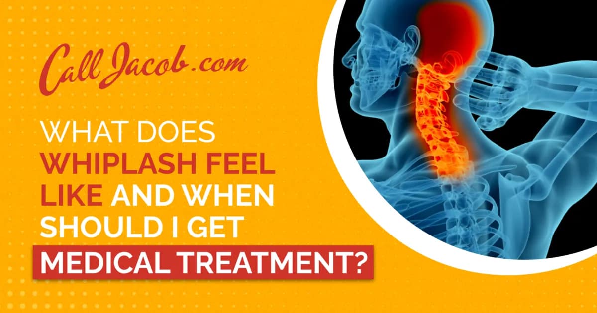 Whiplash Symptoms and When to Seek Care