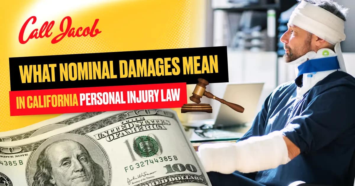 Nominal Damages in California Injury Law