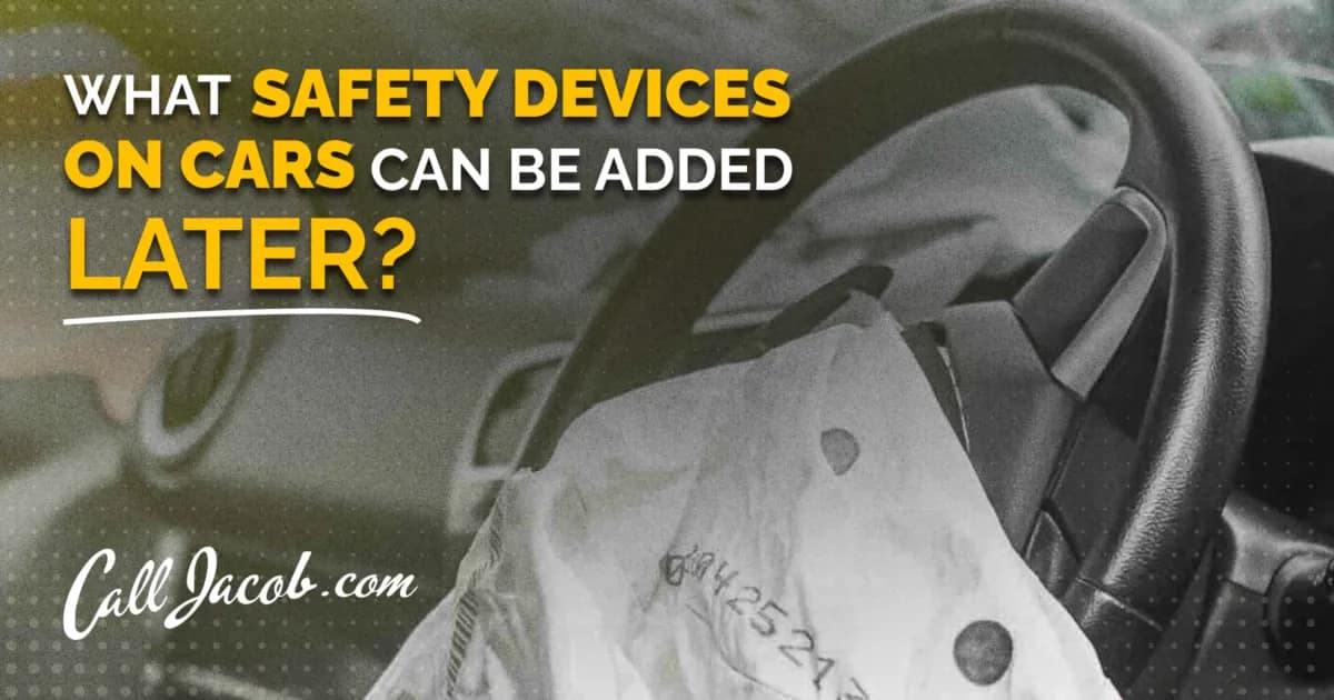 Car Safety Features You Can Add Later