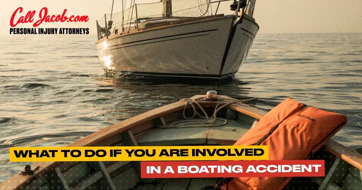What to Do if You Are Involved in a Boatin Accident