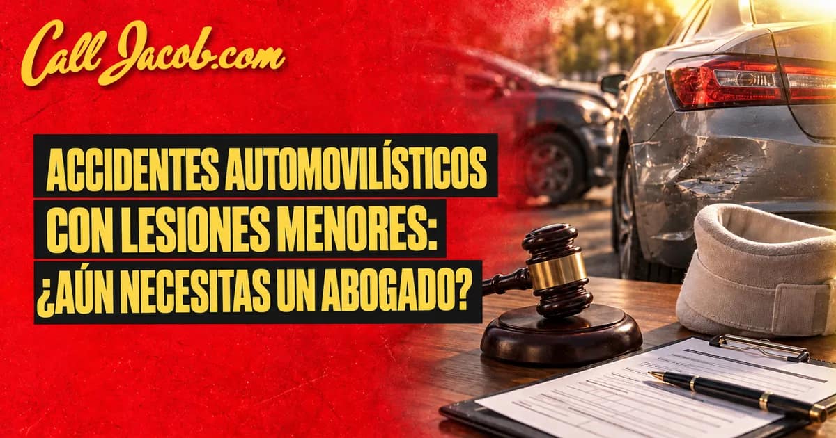 Lesiones Menores en Choques: ¿Necesita Abogado?