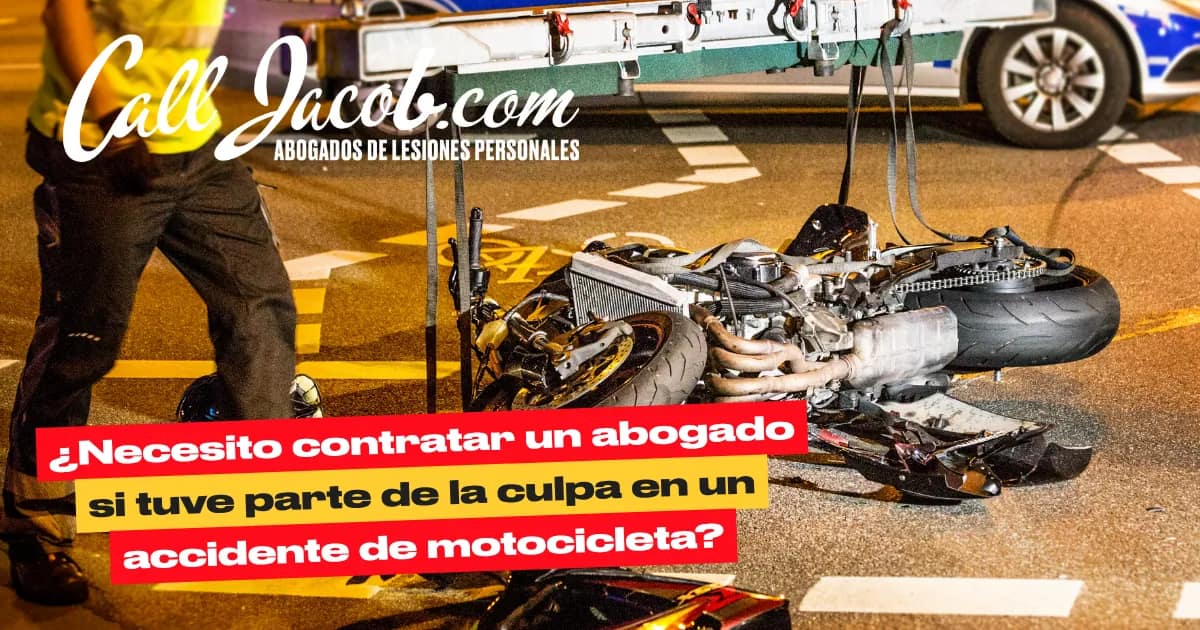 Culpa parcial en accidentes de motocicleta