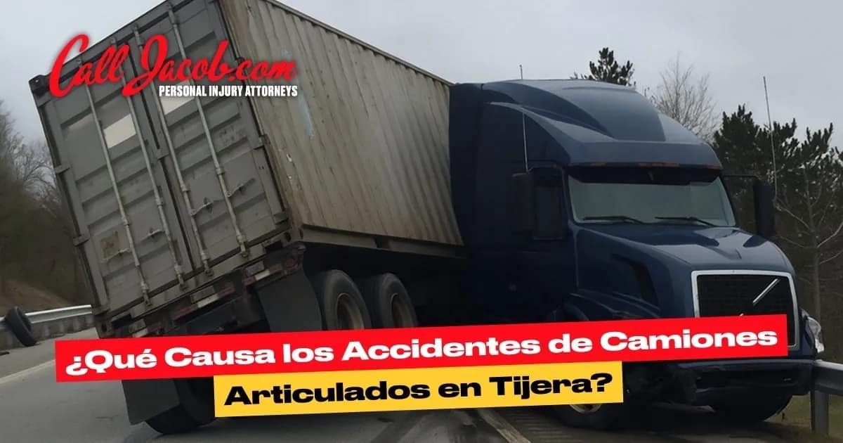 Causas de choques en tijera de camiones