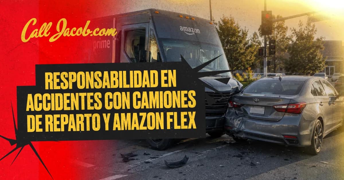 Responsabilidad en Choques de Reparto y Amazon Flex