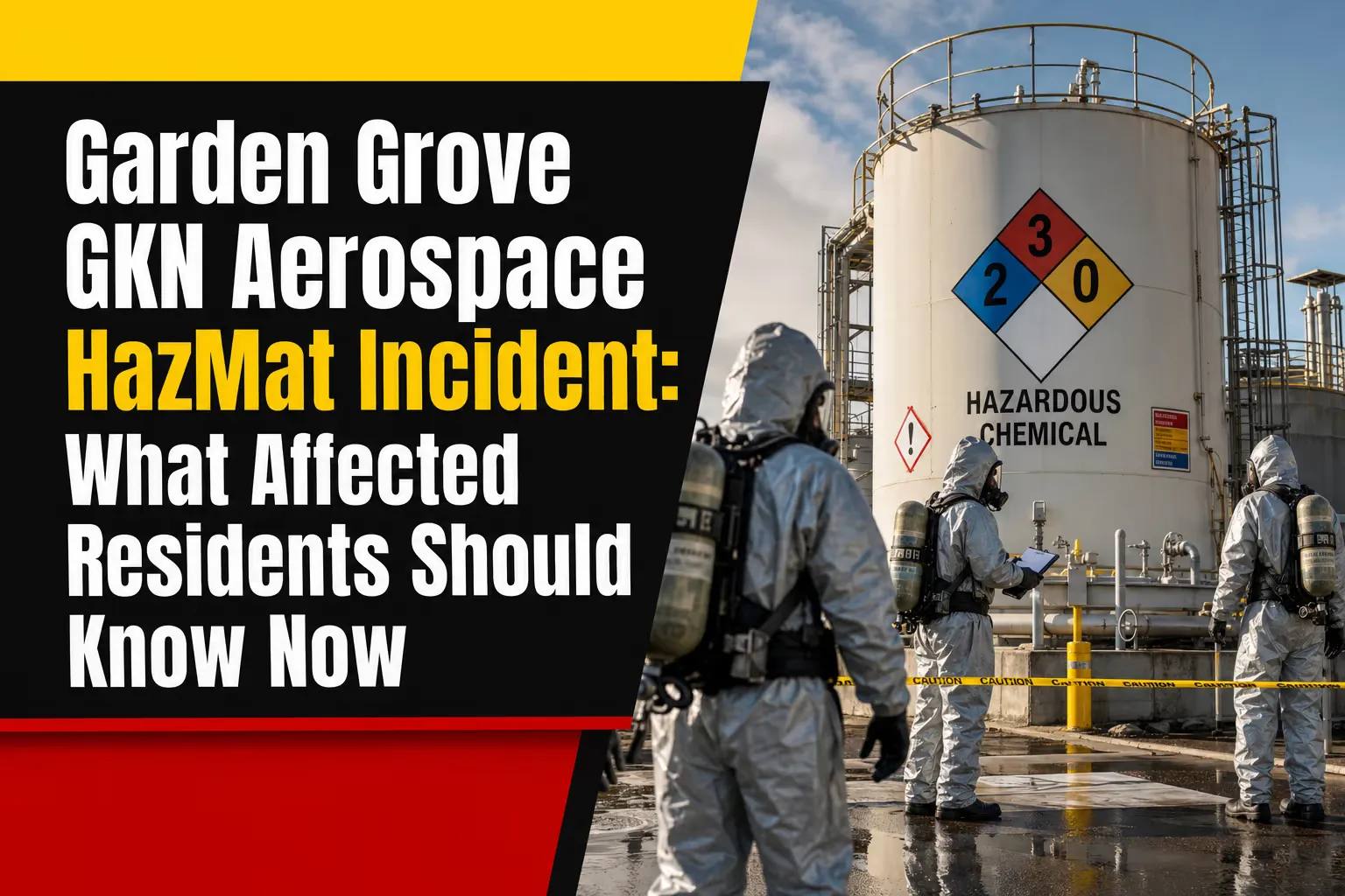 Garden Grove GKN Hazmat Claims and Records