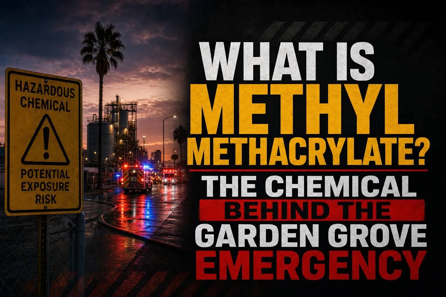Methyl Methacrylate in the Garden Grove Emergency
