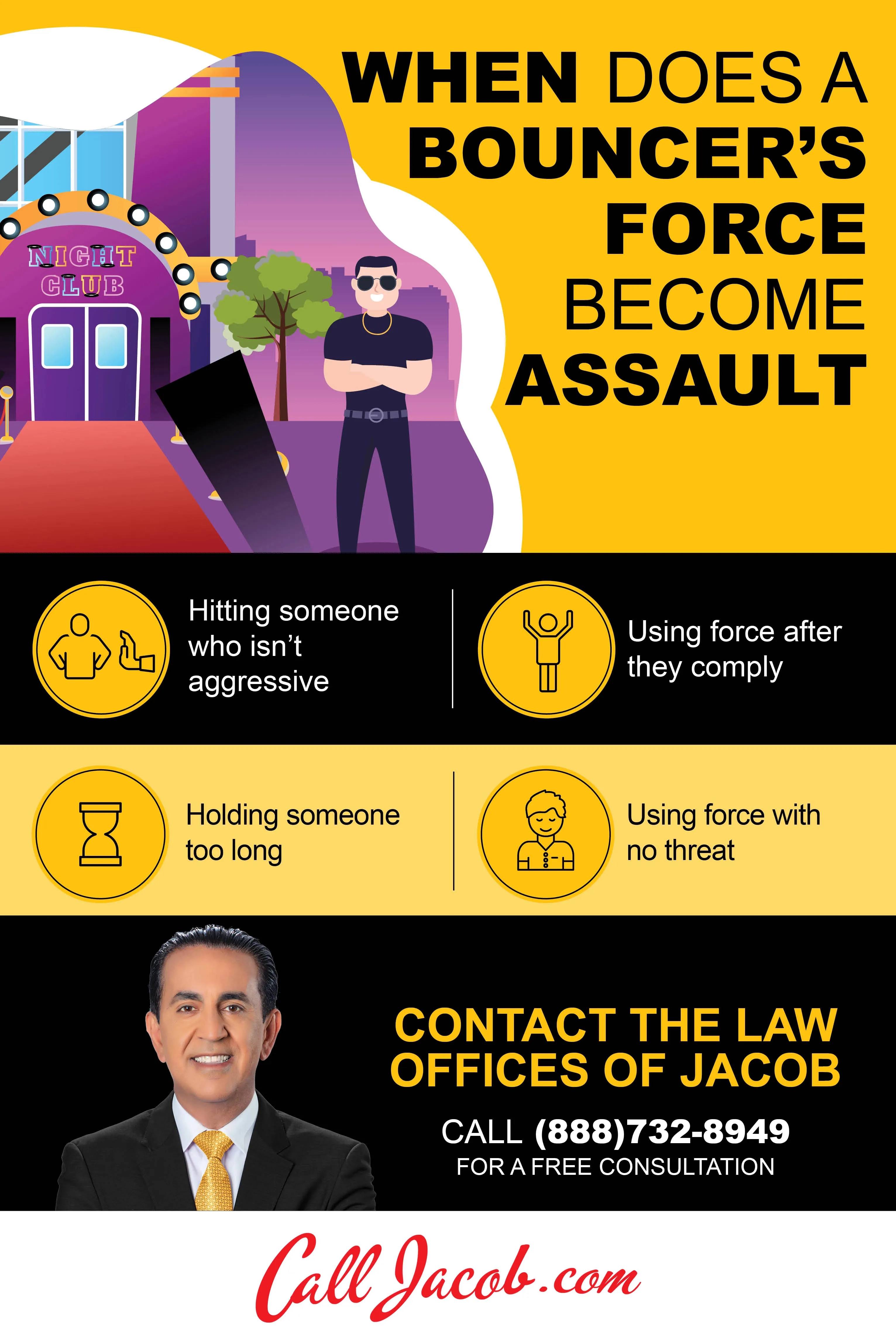 Are Bouncers Allowed to Touch You? infographic