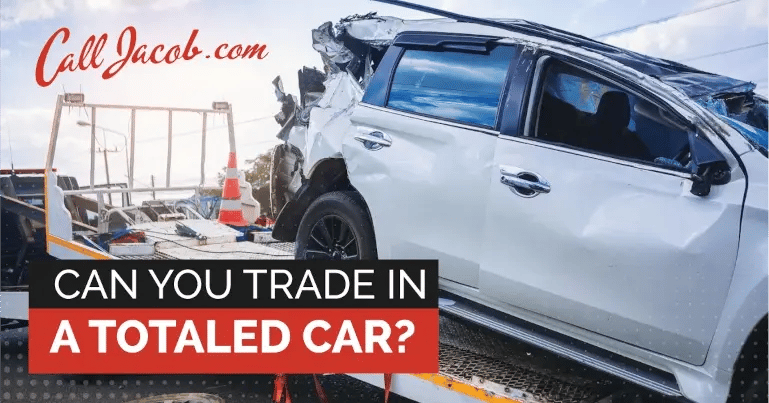 Trading In a Totaled Car in California