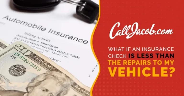 When an Insurance Check Will Not Cover Repairs